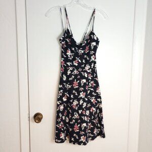 Nine Britton for Stitch Fix Navy Floral Angie Knit Dress